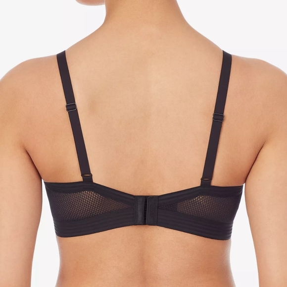 🌹DKNY BRAND NEW SHEER STRIPE BRALETTE SIZE S - Picture 2 of 6